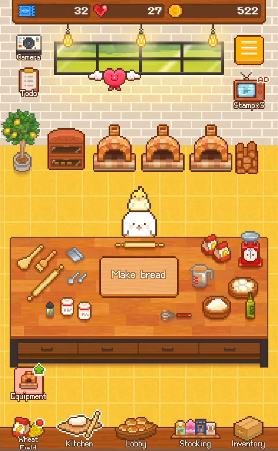 Gameplay of the Fairy Bakery Workshop for Android phone or tablet.