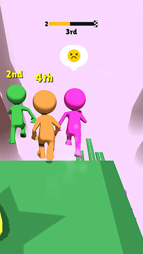 Gameplay of the Fall race 3D for Android phone or tablet.