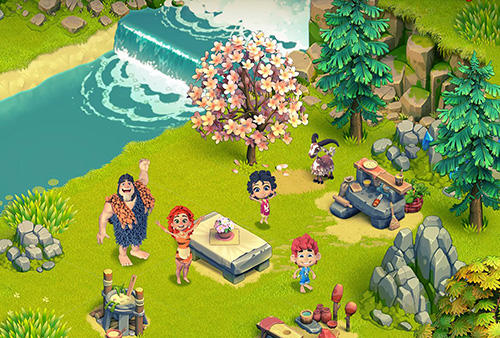 Gameplay of the Family age: Beautiful farm adventures sim for Android phone or tablet.