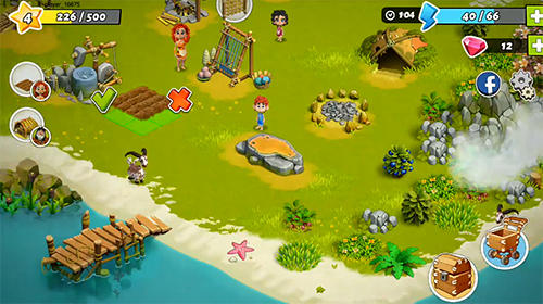 Gameplay of the Family island: Farm game adventure for Android phone or tablet.