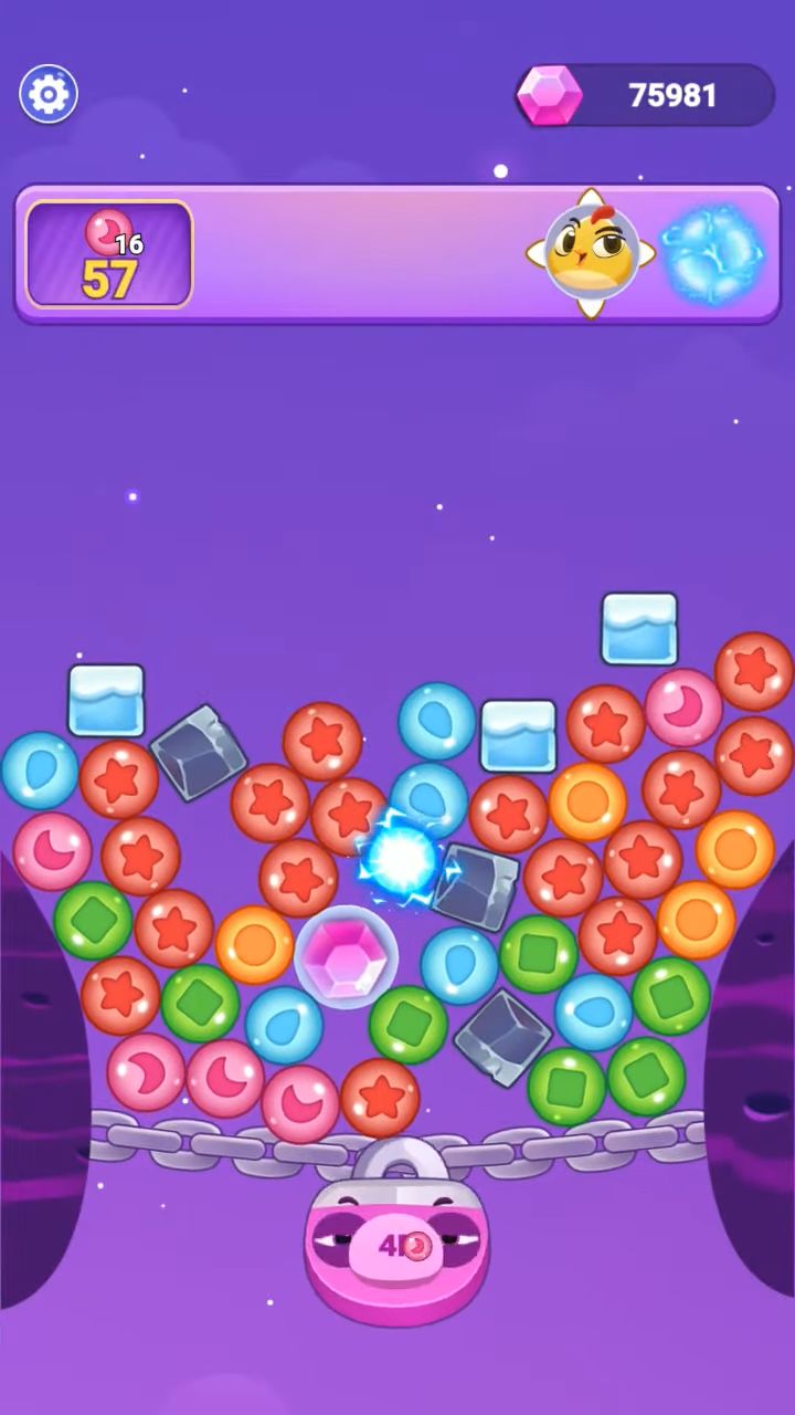 Gameplay of the Fantasy Blast:Click and Crush for Android phone or tablet.