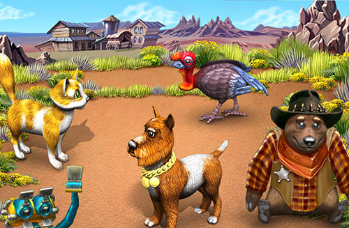 Gameplay of the Farm frenzy 3: American pie for Android phone or tablet.