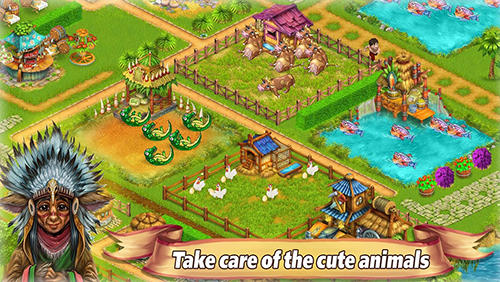 Full version of Android apk app Farm tribe online: Floating Island for tablet and phone.