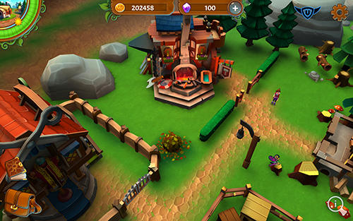 Gameplay of the Farmer's fairy tale for Android phone or tablet.