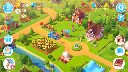 Gameplay of the Farmville 3: Animals for Android phone or tablet.