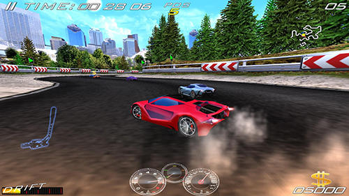 Gameplay of the Fast speed race for Android phone or tablet.