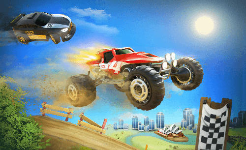 Gameplay of the Fearless wheels for Android phone or tablet.