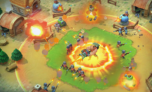 Gameplay of the Fieldrunners attack! for Android phone or tablet.