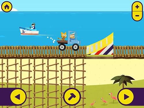 Gameplay of the Fiete cars: Kids racing game for Android phone or tablet.