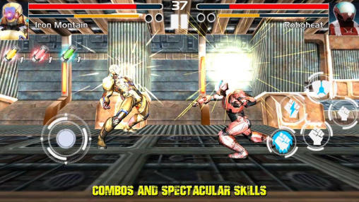 Full version of Android apk app Fighting game: Steel avengers for tablet and phone.