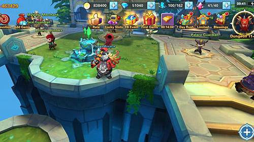 Gameplay of the Final destiny: Summoners' fantasy wars for Android phone or tablet.