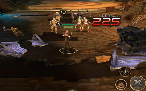 Gameplay of the Final fantasy awakening for Android phone or tablet.