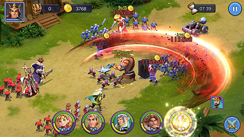 Gameplay of the Final heroes for Android phone or tablet.