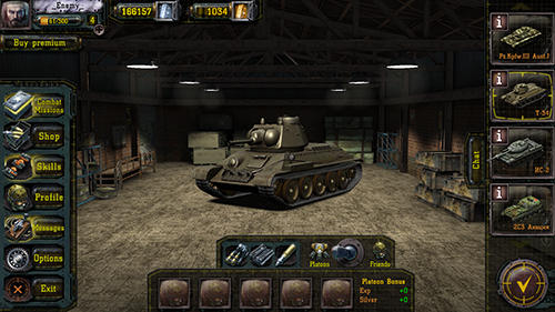 Gameplay of the Find and destroy: Tank strategy for Android phone or tablet.