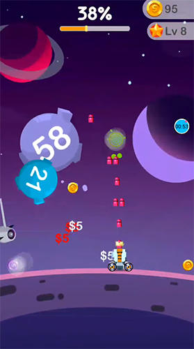 Gameplay of the Finger сannon master: Ball blast for Android phone or tablet.
