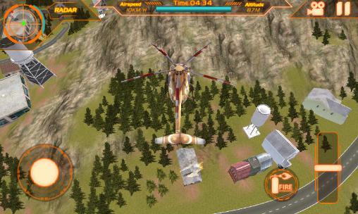Full version of Android apk app Fire helicopter: Force 2016 for tablet and phone.