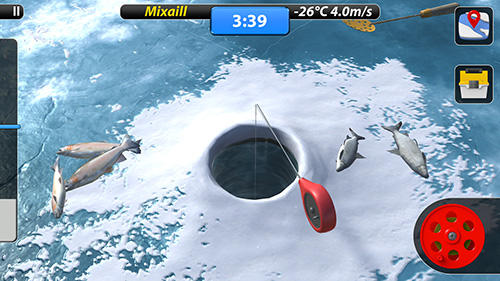 Gameplay of the Fish and frost for Android phone or tablet.