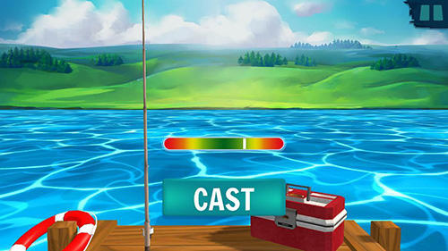 Gameplay of the Fish for reel for Android phone or tablet.