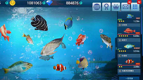 Gameplay of the Fishing championship for Android phone or tablet.