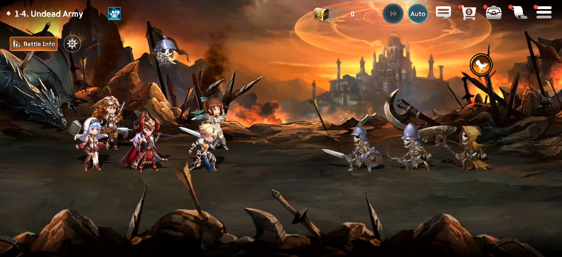 Gameplay of the Five Stars for Klaytn for Android phone or tablet.