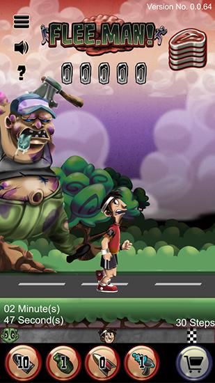 Full version of Android apk app Flee, man! The zombie runner for tablet and phone.