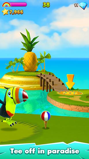 Full version of Android apk app Flick golf island for tablet and phone.