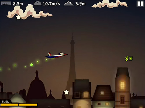 Gameplay of the Flight for Android phone or tablet.