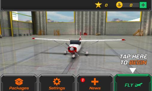 Full version of Android apk app Flight pilot: Simulator 3D for tablet and phone.