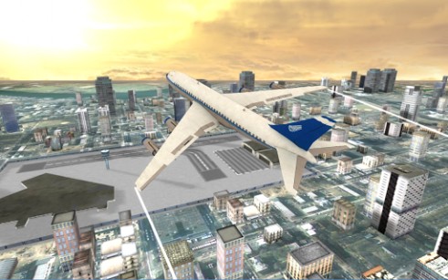 Full version of Android apk app Flight simulator: City plane for tablet and phone.
