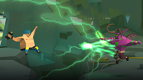 Gameplay of the Fling fighters for Android phone or tablet.