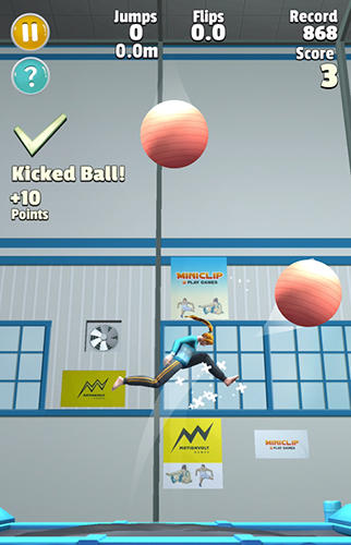 Gameplay of the Flip master for Android phone or tablet.