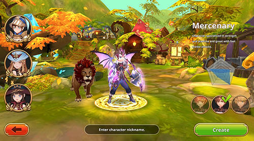 Gameplay of the Flyff legacy for Android phone or tablet.