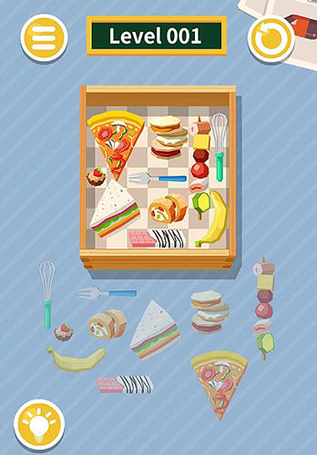 Gameplay of the Food delivery: Dessert order challenges for Android phone or tablet.