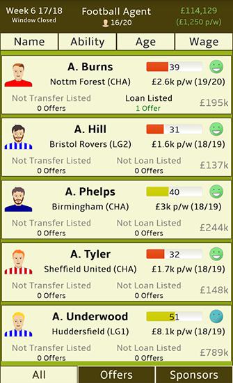 Full version of Android apk app Football agent for tablet and phone.