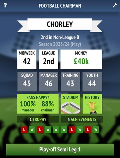 Full version of Android apk app Football chairman for tablet and phone.