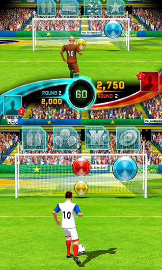 Full version of Android apk app Football kicks frenzy for tablet and phone.