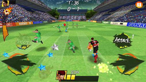 Full version of Android apk app Football king rush for tablet and phone.