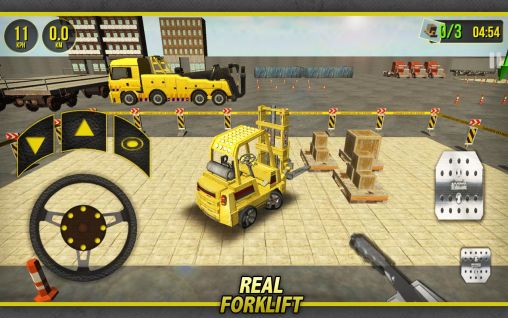 Full version of Android apk app Forklift simulator 3D 2014 for tablet and phone.