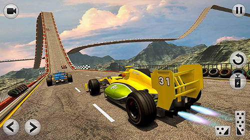 Gameplay of the Formula GT: Car racing extreme stunts for Android phone or tablet.