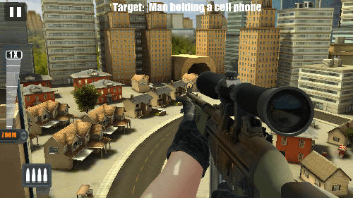 Gameplay of the FPS shooting master for Android phone or tablet.