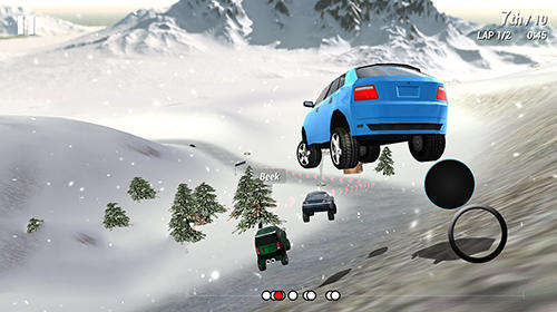 Gameplay of the Freak racing for Android phone or tablet.