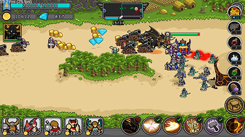 Gameplay of the Frontier wars for Android phone or tablet.