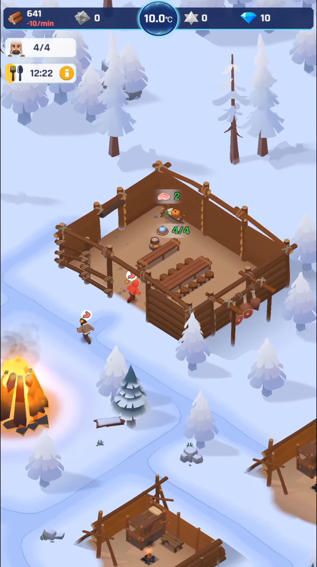 Gameplay of the Frozen City for Android phone or tablet.