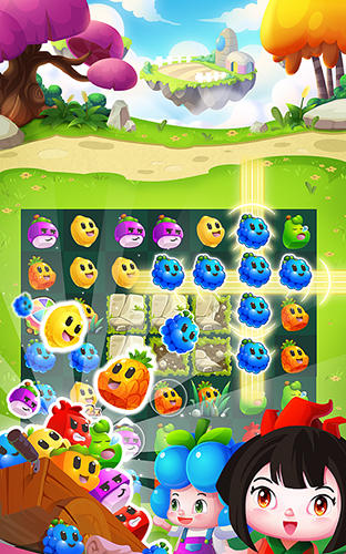 Gameplay of the Fruit cartoon for Android phone or tablet.