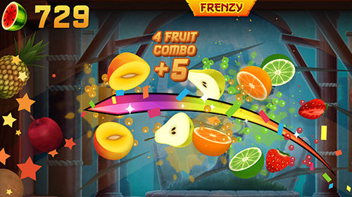 Gameplay of the Fruit ninja 2 for Android phone or tablet.