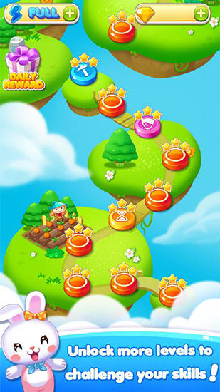 Full version of Android apk app Fruit bunny mania for tablet and phone.