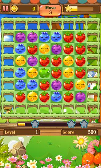 Full version of Android apk app Fruit splash: Funny jelly storm for tablet and phone.