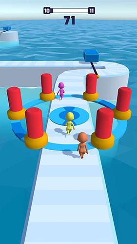 Gameplay of the Fun race 3D for Android phone or tablet.