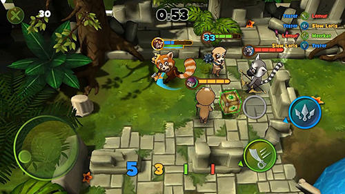 Gameplay of the Fur fight for Android phone or tablet.