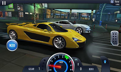 Gameplay of the Furious car racing for Android phone or tablet.